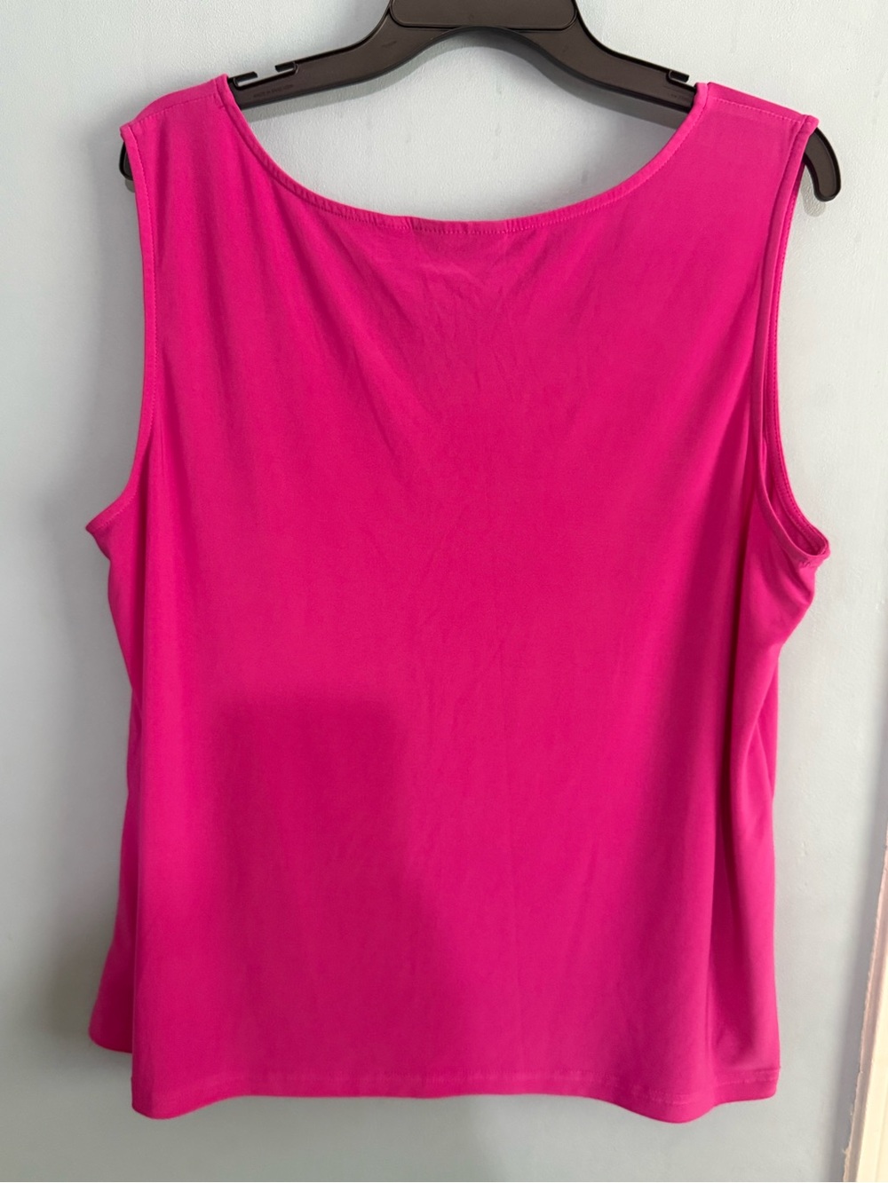 Bob Mackie Vibrant Fuchsia Scoop Neck Tank Top - Picture 3 of 14
